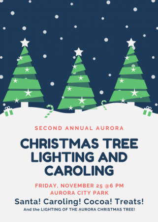Christmas Tree Lighting Friday, November 25, 2022 @ 6 PM